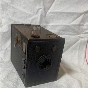 Vintage Black AGFA B-2 Box Camera